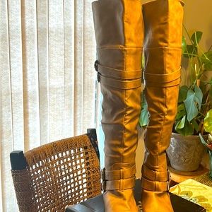 Over the knee boots by Top Moda size 8